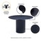 Manhattan Comfort Round Dining Set of 5, 47.24 in L, American Solid Ash Wood, Black 4-DT03ACCA02-BK - alternate 3
